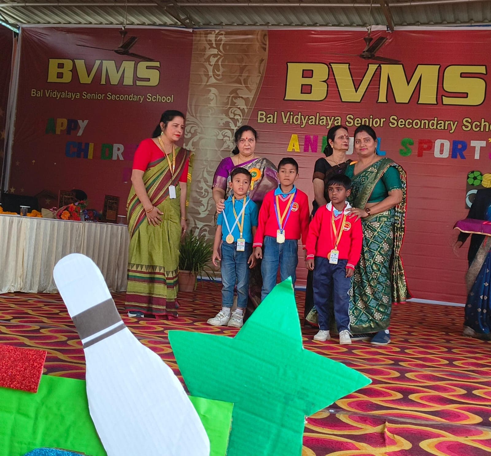 Sports Day Podium